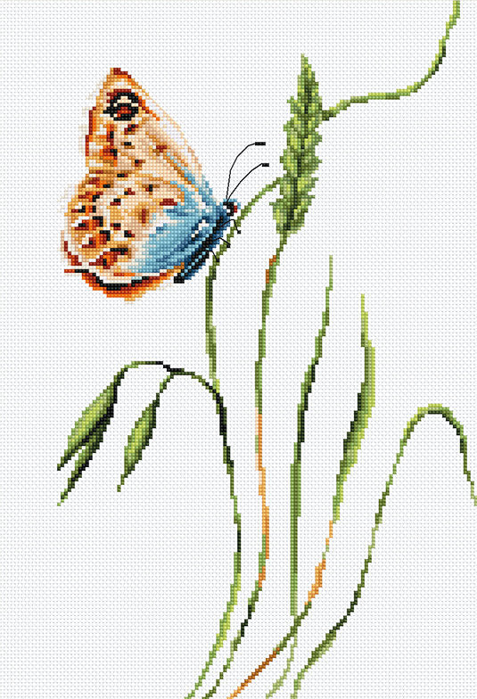 Cross stitch kit Luca-S - B2244 Scent of spring