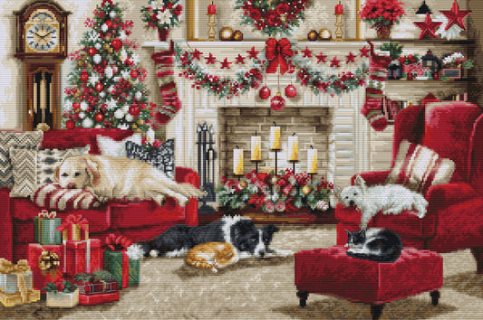 Cross stitch kit Luca-S GOLD - BU5013 Pets