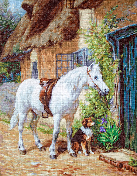 Luca-S Tapestry Embroidery Set - At the Cottage, G572