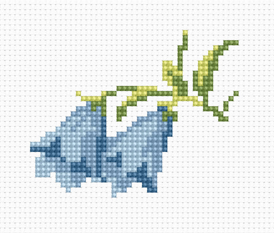 Set de brodat în cruciuliță Luca-S - pentru copii B032