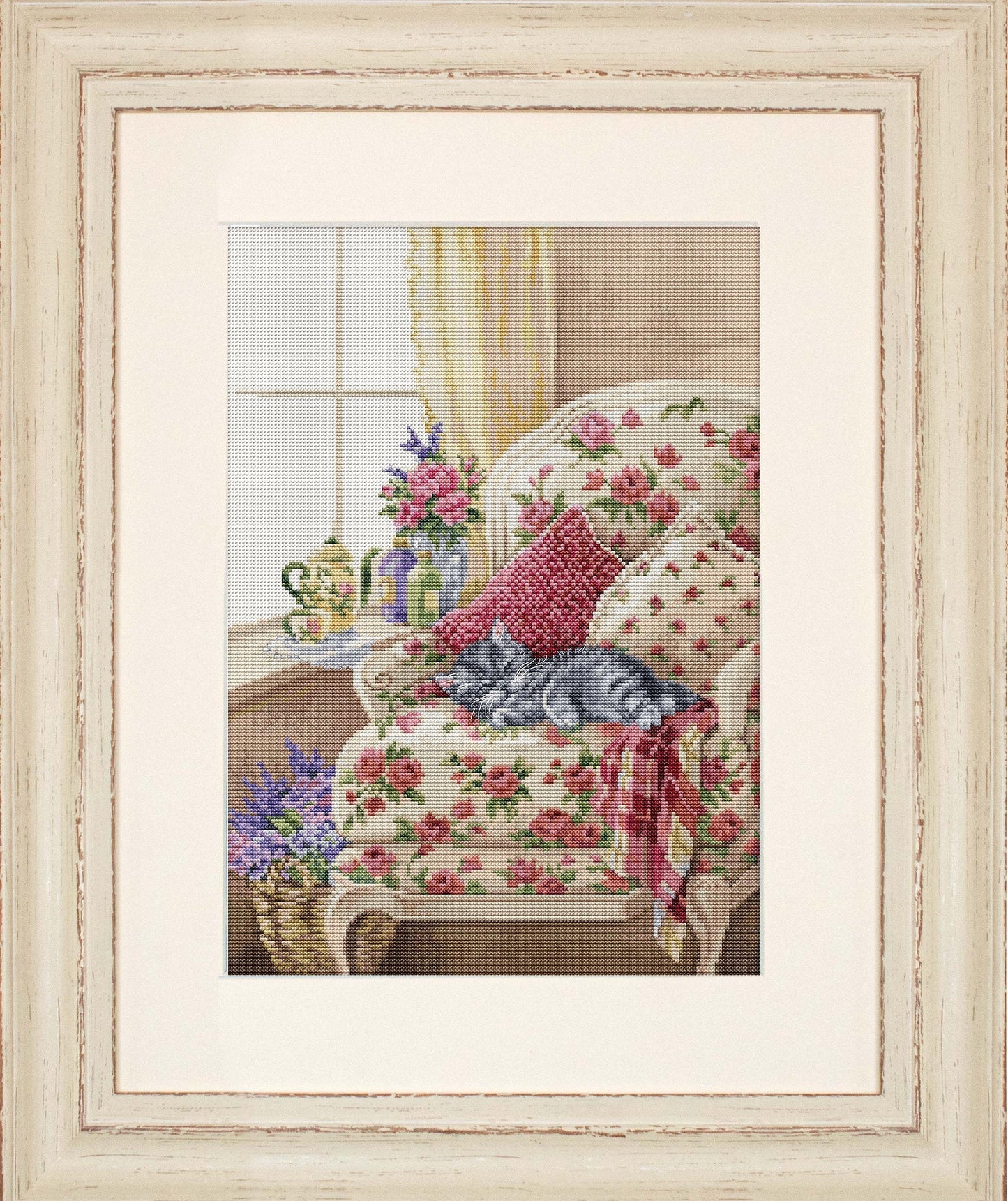 Cross stitch kit Luca-S - BU5017 Sweet dreams