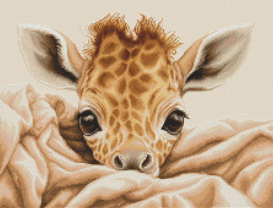 Cross stitch kit Luca-S- Baby Giraffe, B2425