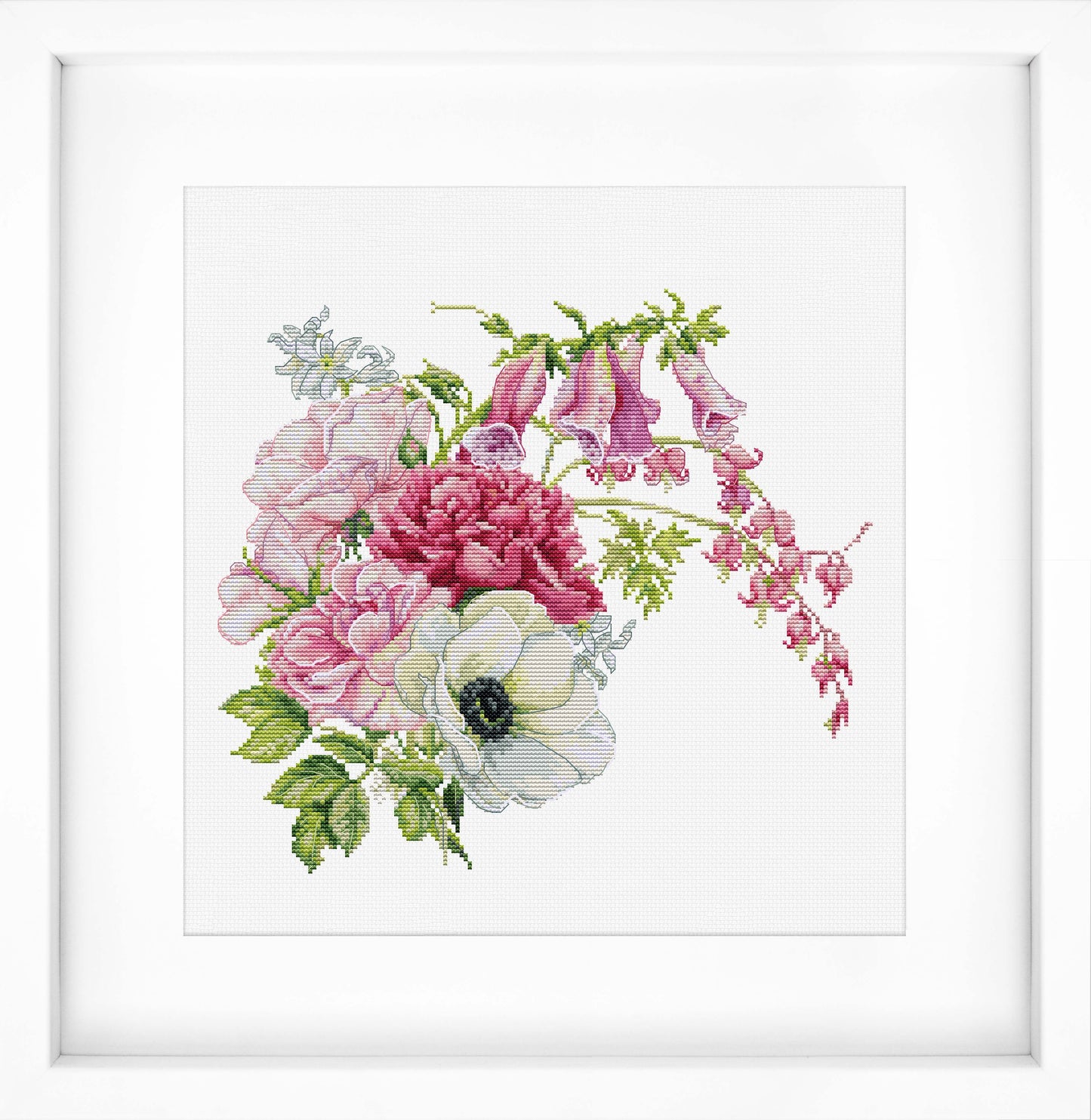 Luca-S cross stitch kit - Spring Bouquet, B7018