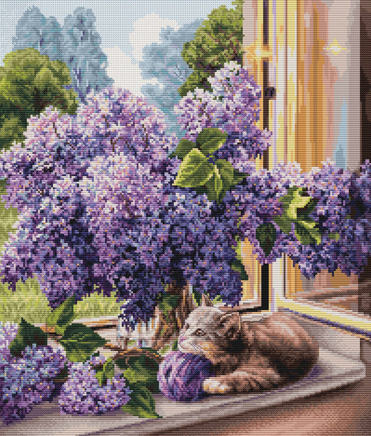 Cross stitch kit Luca-S - BU5015 The Dreamer