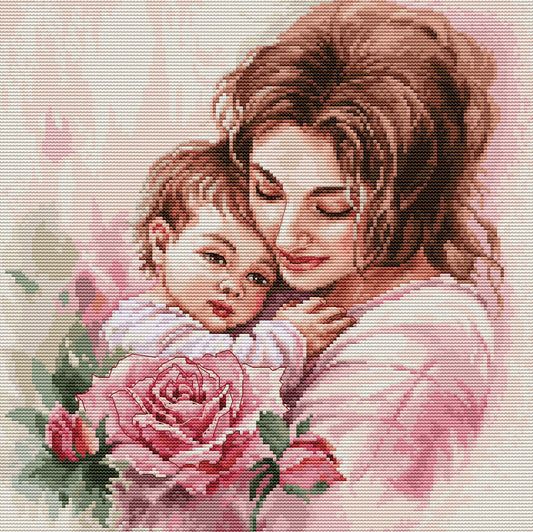 Cross stitch kit Luca-S - Moments of longing, BU5051