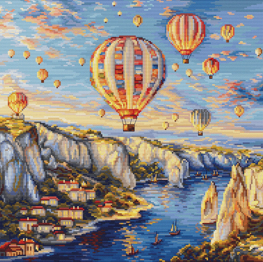Cross stitch kit Luca-S - Cappadocia, BU5082