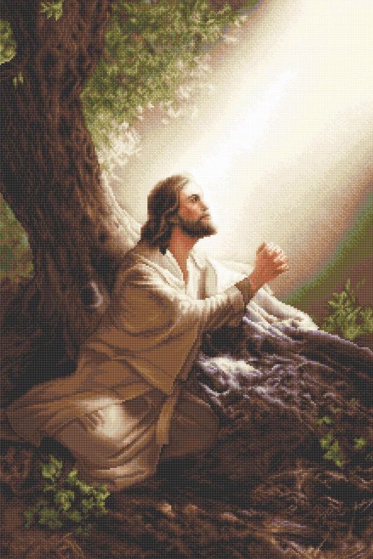 Cross stitch kit GOLD - B618 Jesus Christ