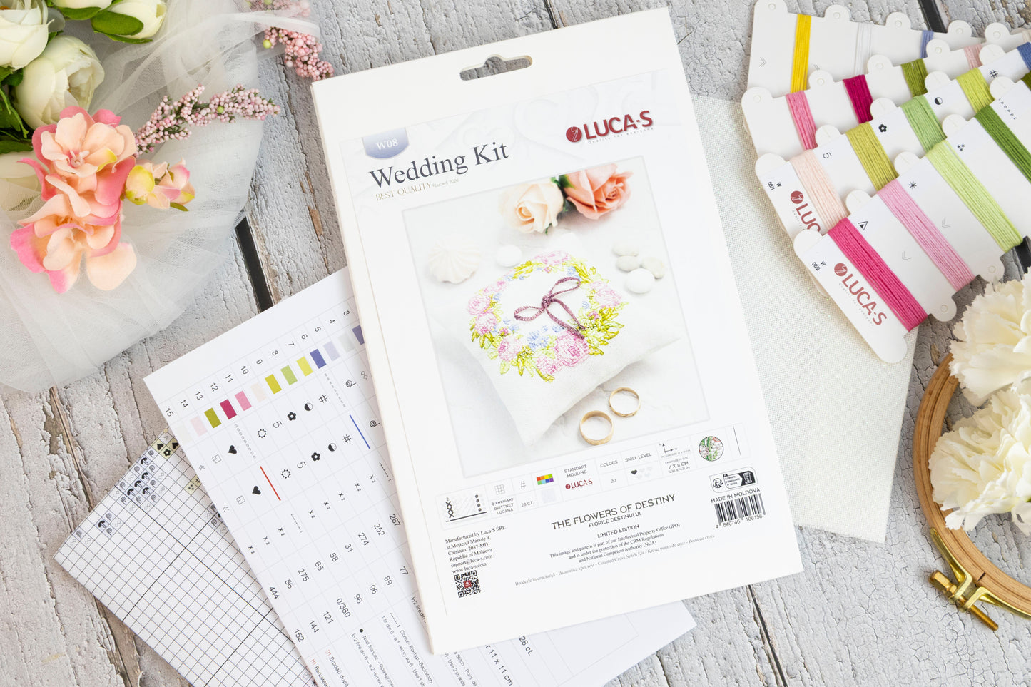 Set Nuntă Luca-S - W08 Florile Destinului