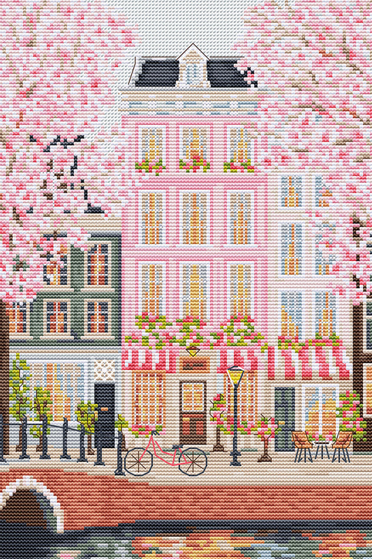 Set de brodat în cruciuliță Luca-S - PK01 Amsterdam, Netherlands